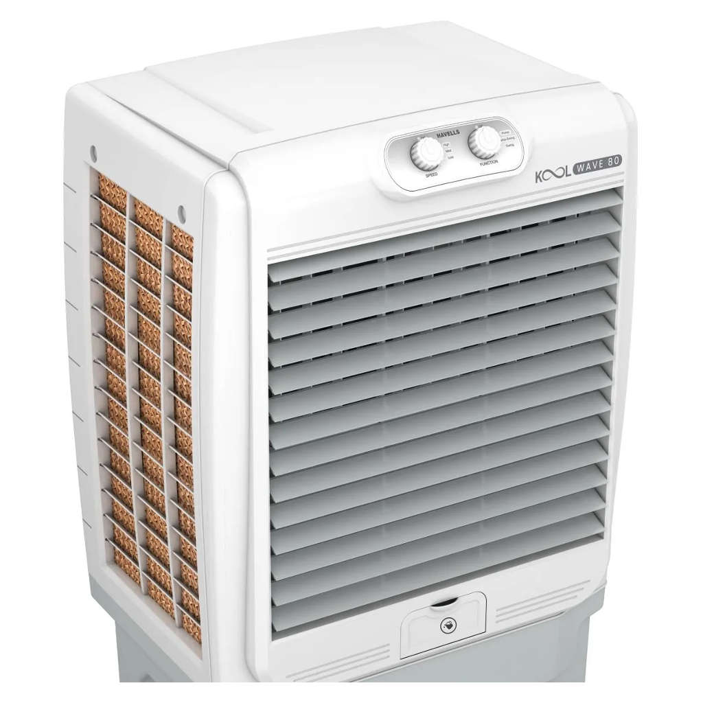 Havells KoolWave 80 Desert Air Cooler 80 Litre White Grey GHRACCJE080