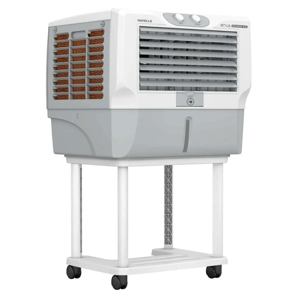 Havells KoolGuard With Trolley Window Air Cooler 55 Litre GHRACEYE55C