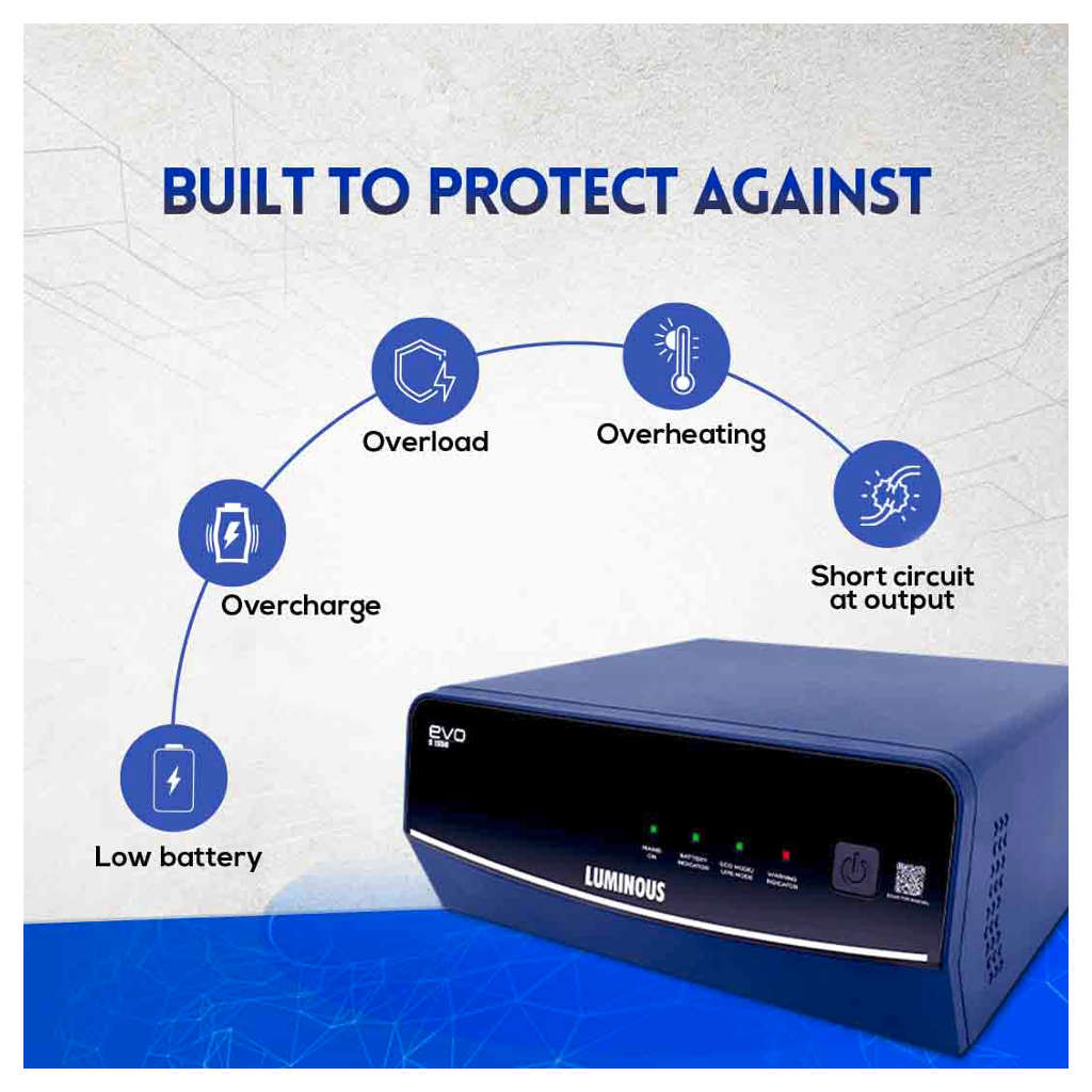 Luminous Sine Wave EVO S 1550 Inverter 1400VA