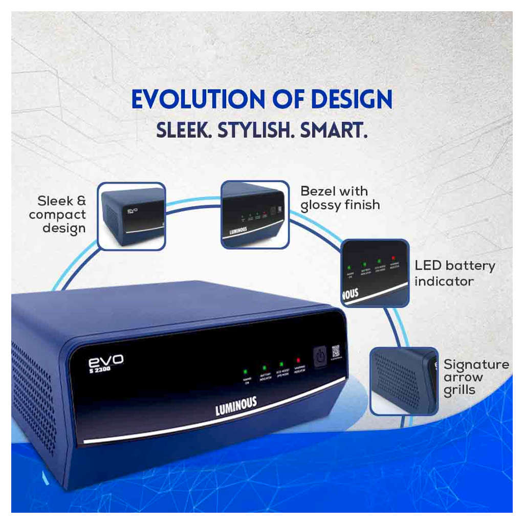 Luminous Sine Wave EVO S 2300 Inverter 2000VA