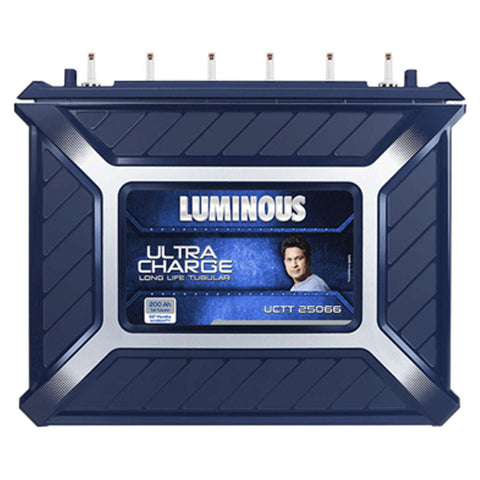 Luminous Ultra Charge UCTT 25066 Tall Tubular Inverter Battery 200Ah 