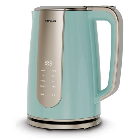 Buy Havells Craft Electric Kettle 1.5 Litre Blue & Gold GHBKTBCB160 ...