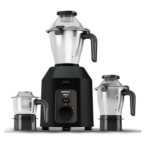 Havells Hexo Plus Mixer Grinder 1100 W 3 Jar GHFMGDIK110 