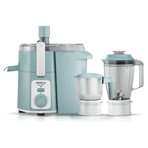 Havells Hexo Punch Juicer Mixer Grinder 900 W 2 Jar GHFJMGFE095 
