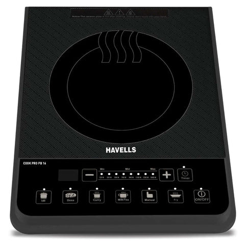 Havells Cook Pro PB16 Induction Cooktop 1600 W GHCICRWK160 