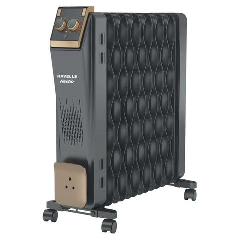 Havells Hestio 13 Fin Oil Filled Room Heater 2900 W GHROFCLK290 