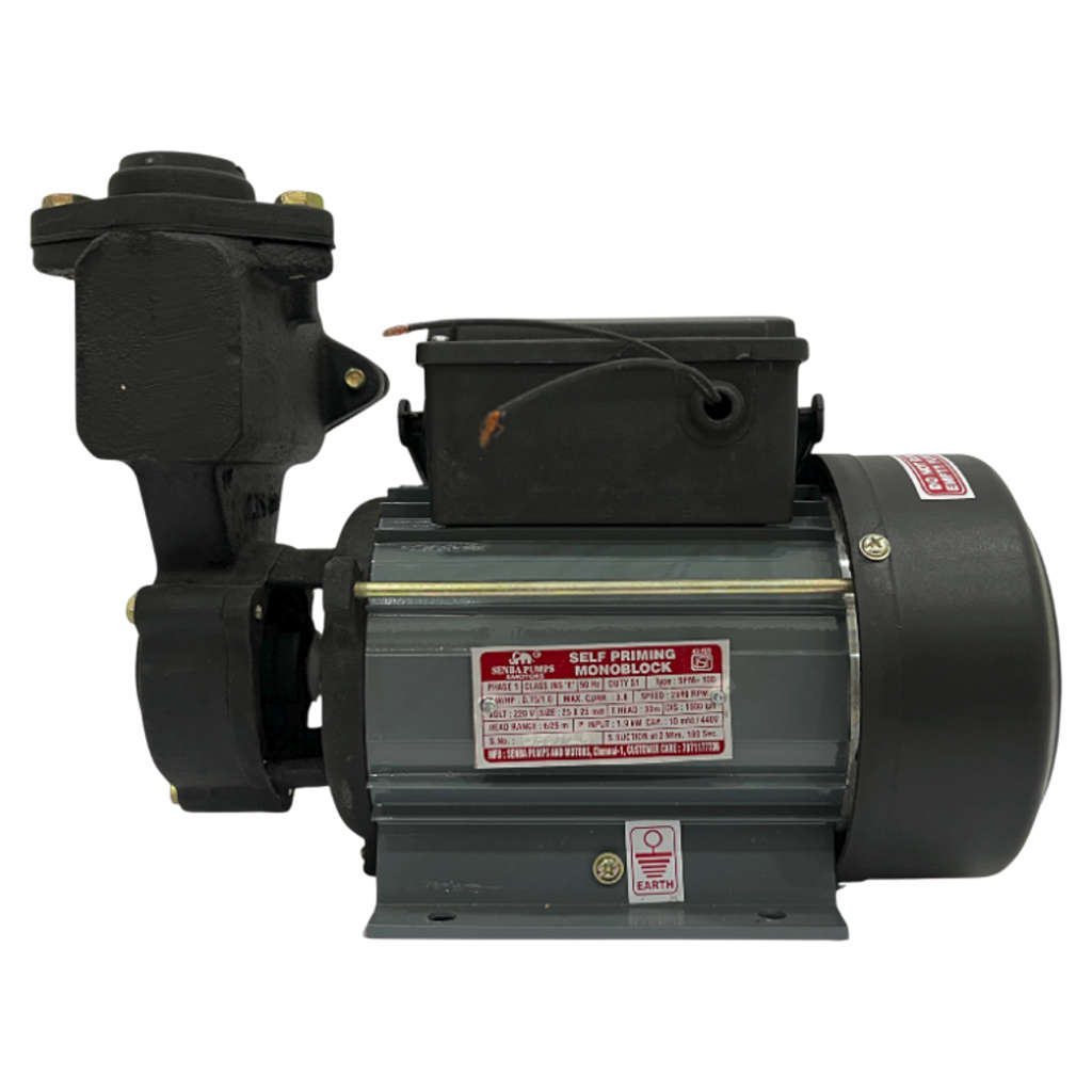 Senba Self Priming Monobloc Pump Single Phase 1.5 HP SPM-150