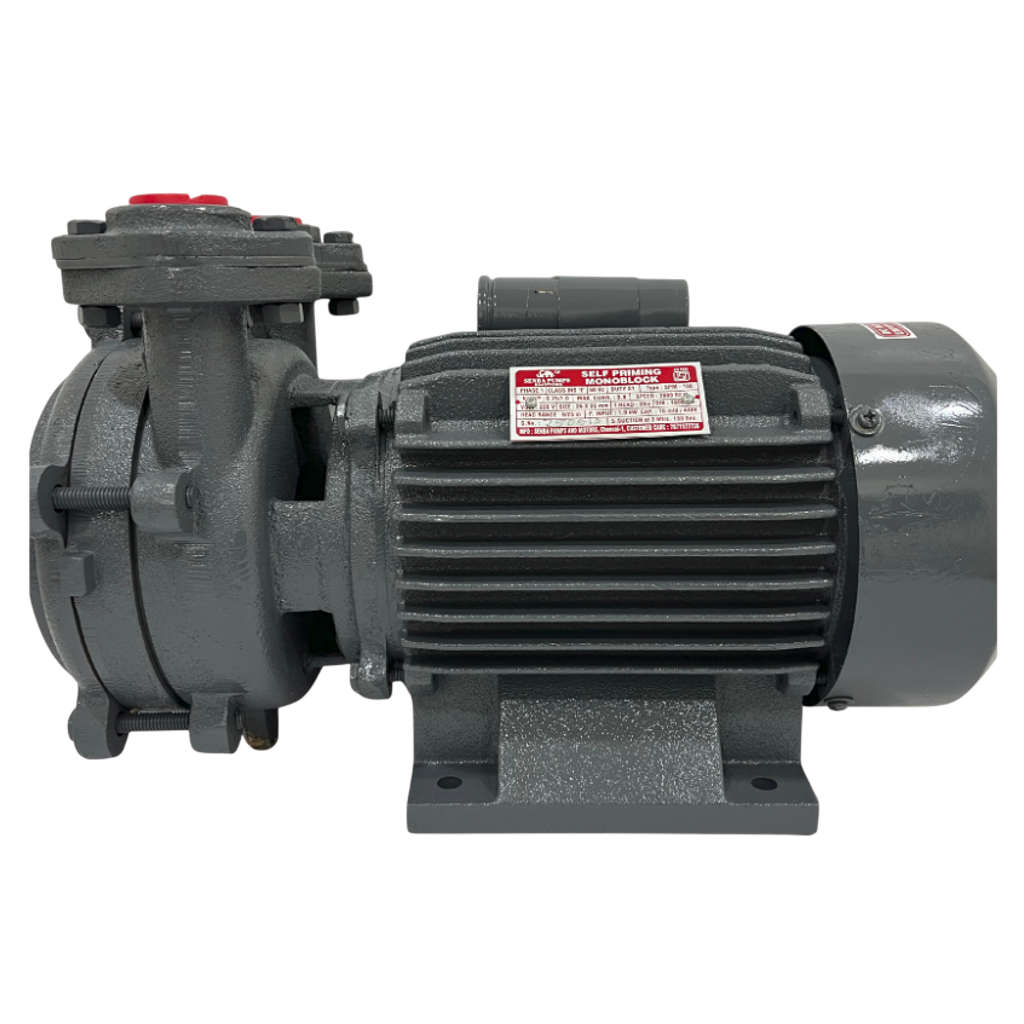 Senba Slow Speed Self Priming Monobloc Pump Single Phase 1 HP DMS-3N 
