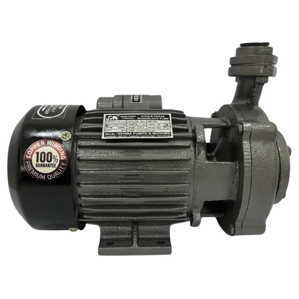 Senba Centrifugal Monobloc Pump Single Phase 0.5 HP SCM-50