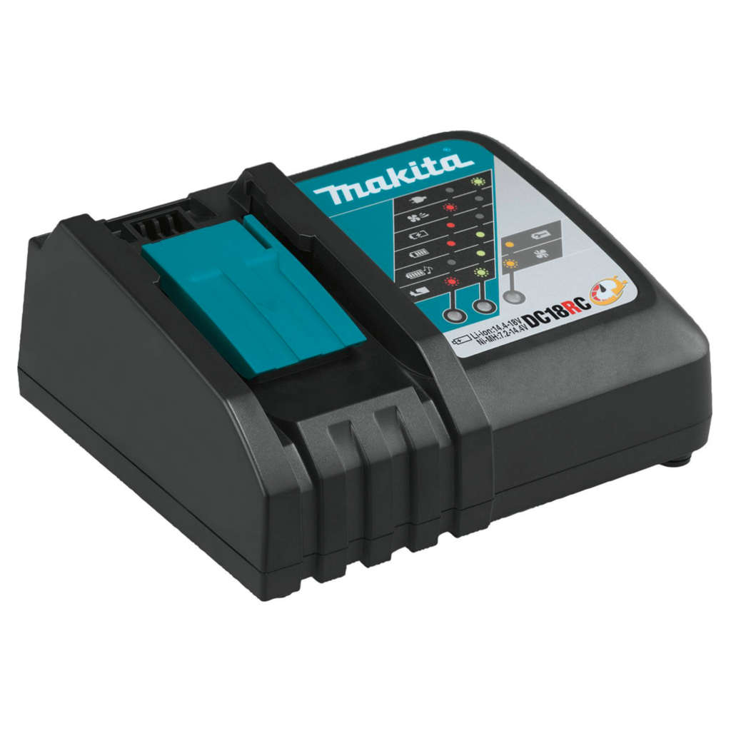 Makita 18V LXT Lithium Ion Battery And Charger Starter Pack 5.0Ah BL1850BDC1 Suitable For DVC660Z