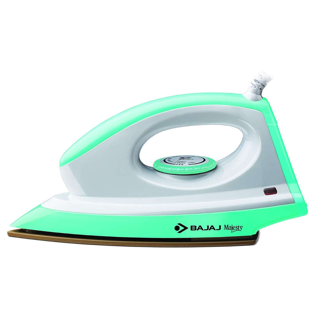 Bajaj Majesty Canvas Dry Iron 1000 W Green 
