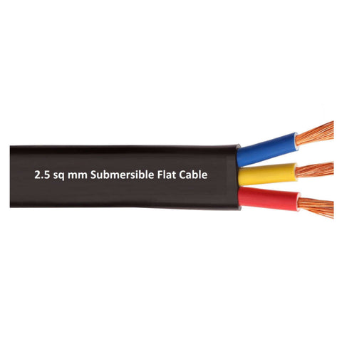 UDF Flat Submersible Cable 3 Core 2.5 Sq.mm 