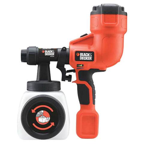 Black & Decker Handheld Spray Gun With Paint Flow Indicator 400 W HVLP200-QS 