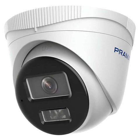 Prama 6 MP Smart Dual Light Fixed Turret Network Camera With Mic PT-NC163D3-WNM(D2) 