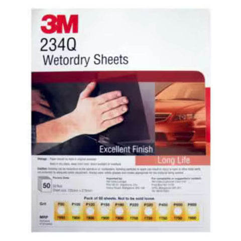 3M 234Q WOD Sheet 9x11 Inch P1000 