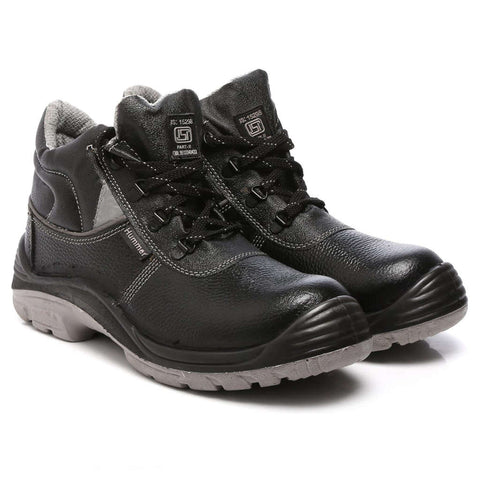 Agarson Hummer Steel Toe Safety Shoe Black 