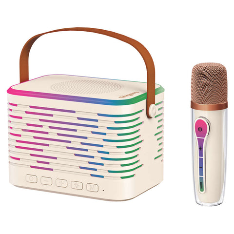 Fingers KaraokeStar-K4 Portable Speaker With Wireless Mic 