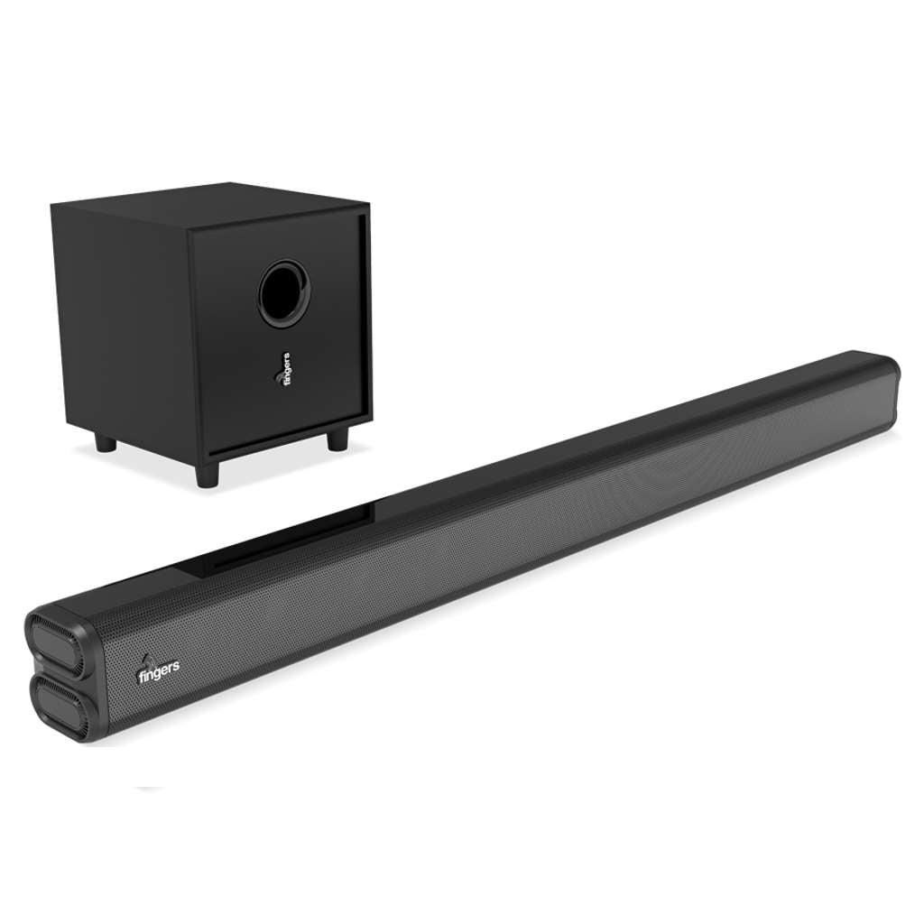 Fingers Octane-S80 Sound Bar With Subwoofer Rich Black