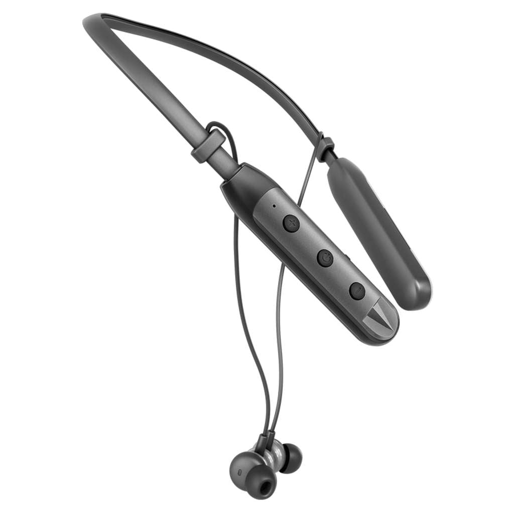Fingers Sonique-BT2 Wireless Neckband Earphones Rich Grey