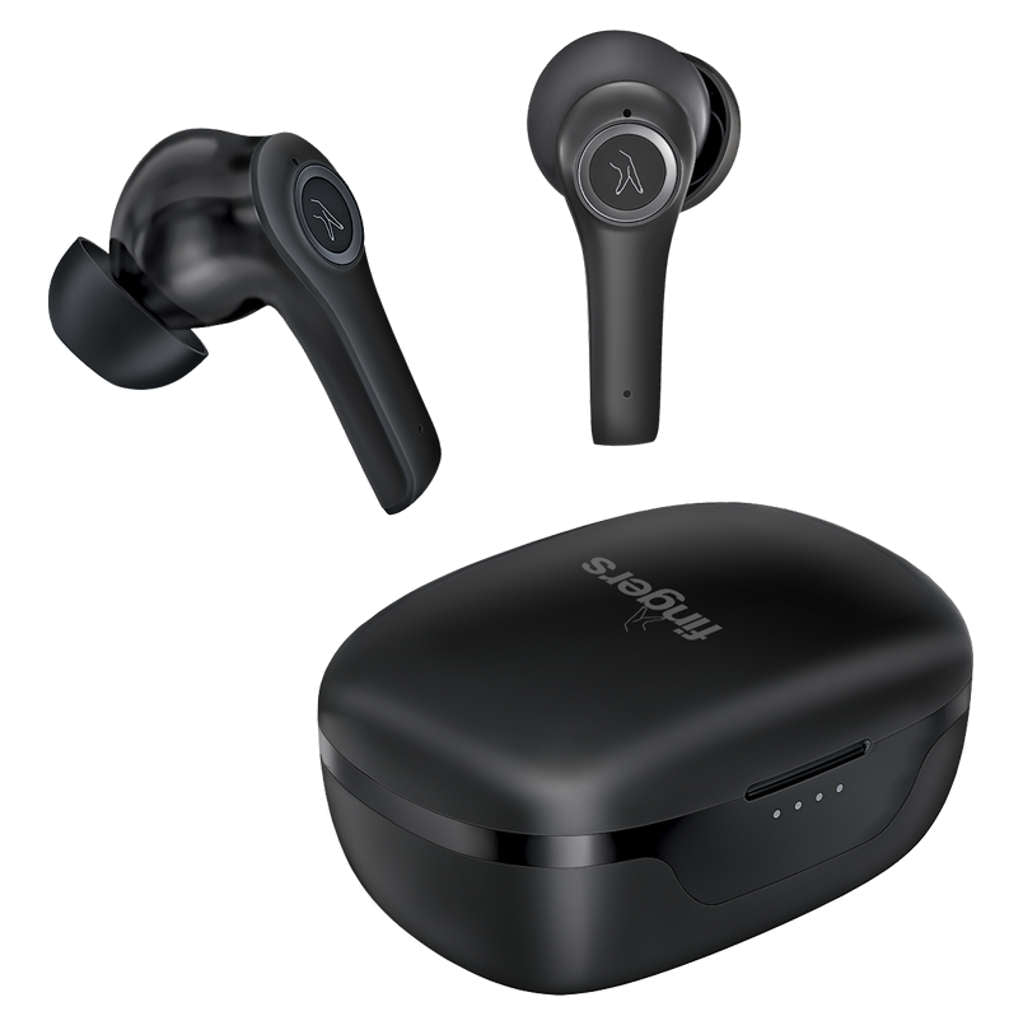 Fingers ANC-HopBeats True Wireless Earbuds Rich Black 
