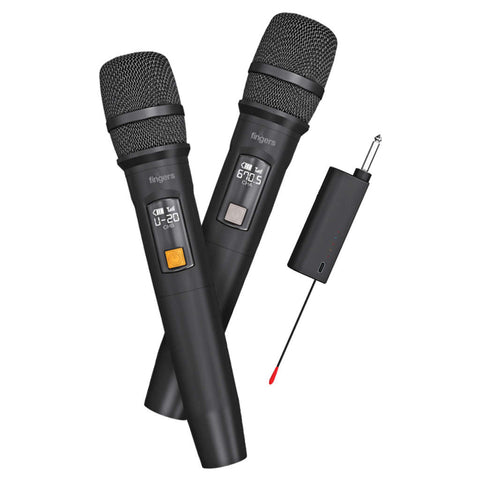 Fingers Freedom Mic-U221 Set Of 2 Wireless Microphone 