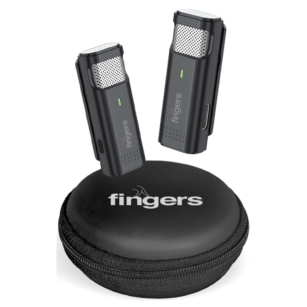 Fingers PhoneMic-3C-2Mic 3 In 1 Wireless Mic