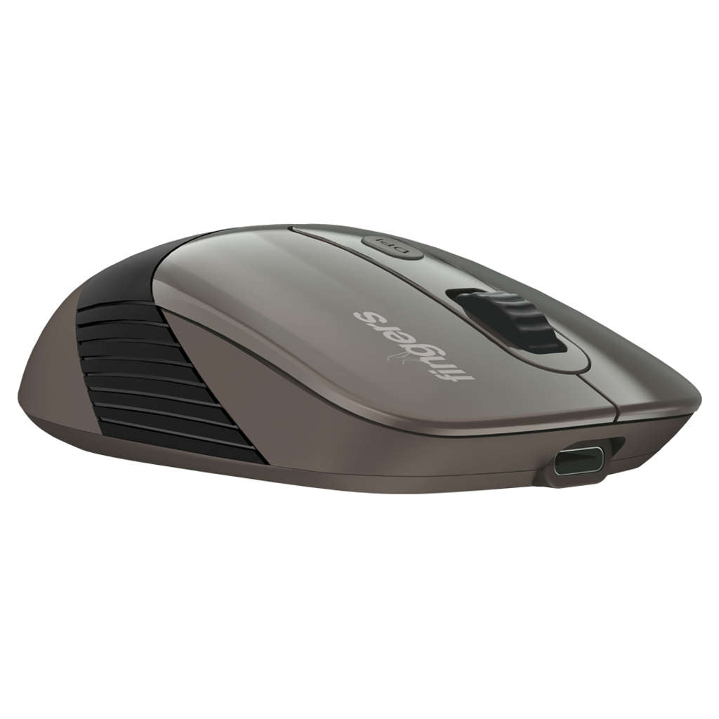 Fingers AeroGrip Plus 3 In 1 Wireless Mouse Ash Brown