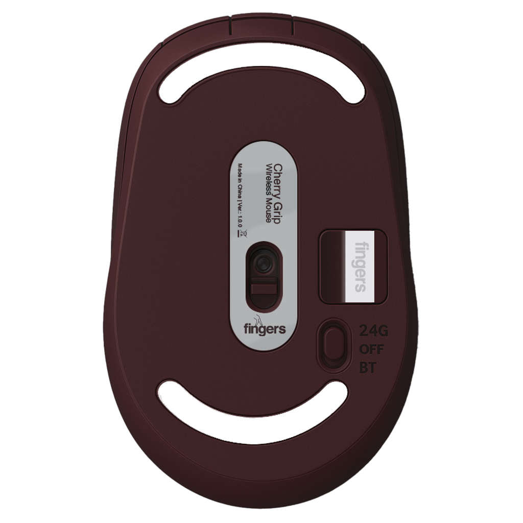Fingers CherryGrip 3 In 1 Wireless Mouse Cherry Red