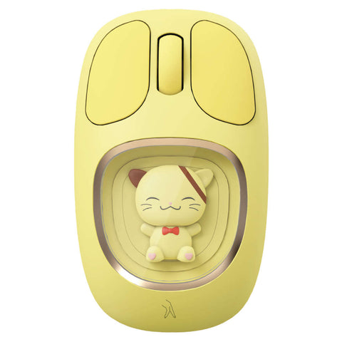 Fingers CuteClicks WB4 3 In 1 Wireless Mouse Sunshine Yellow 