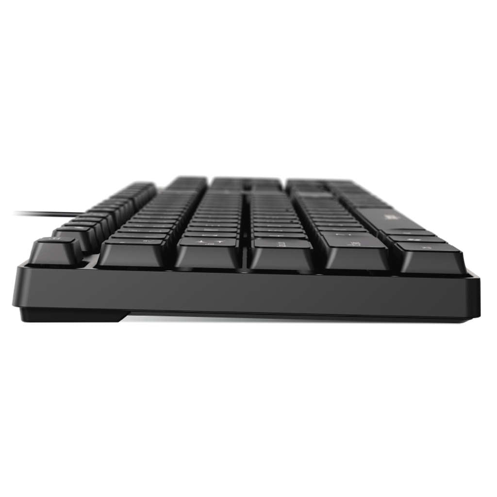 Fingers WonderClicks K9 Wired Keyboard Rich Black