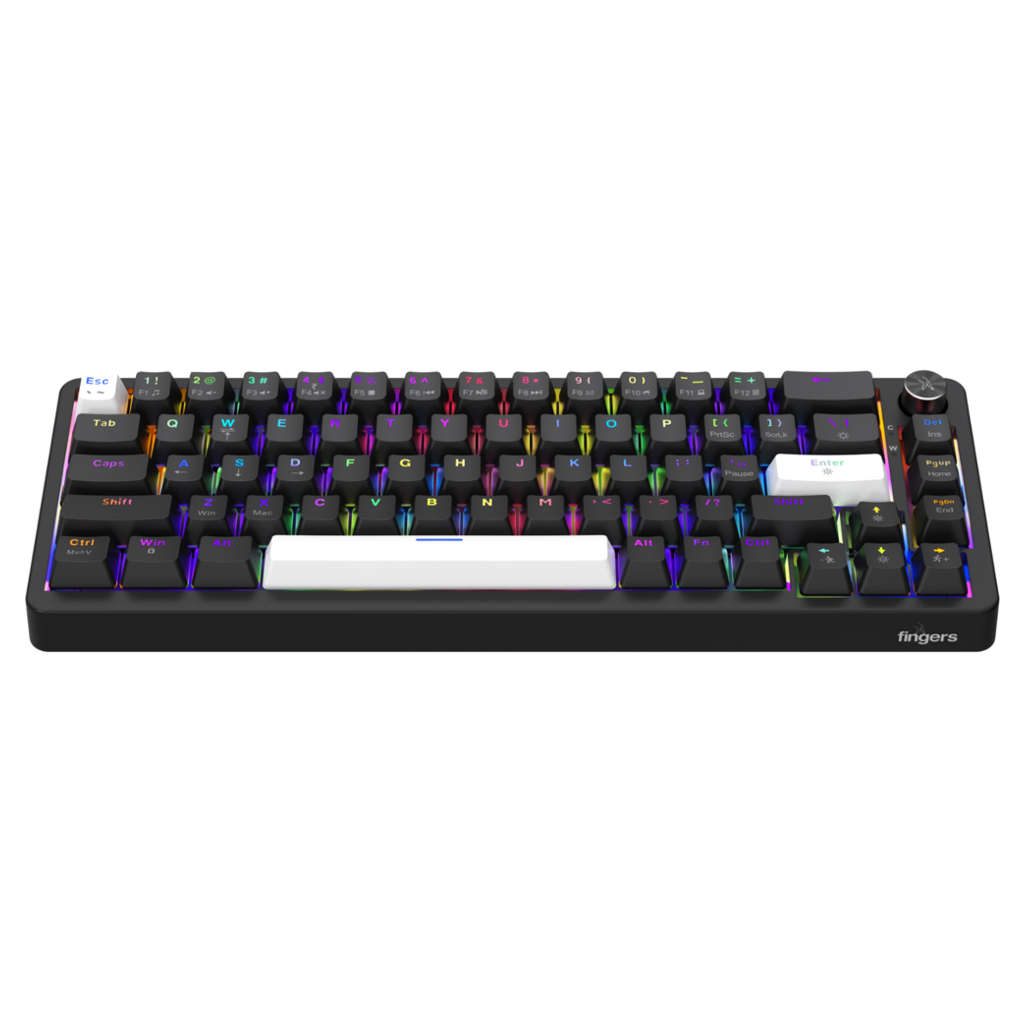 Fingers Savage-MK2 Mechanical Keyboard Jet Black 