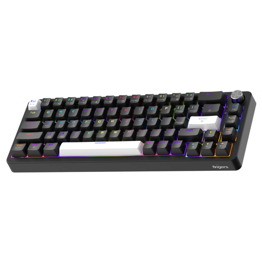 Fingers Savage-MK2 Mechanical Keyboard Jet Black