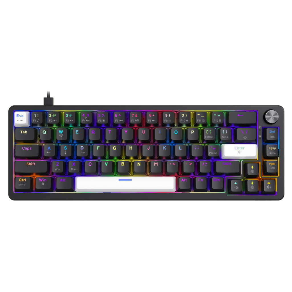 Fingers Savage-MK2 Mechanical Keyboard Jet Black
