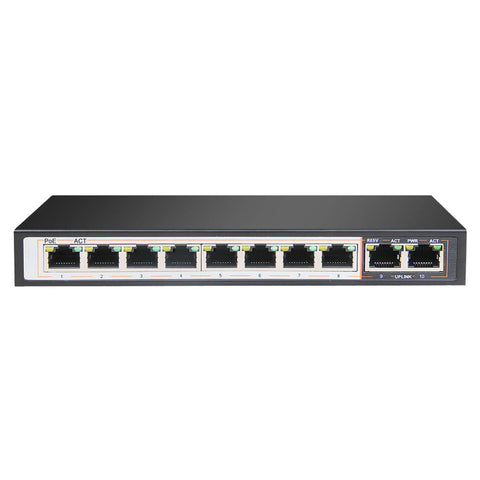 D-Link 10 Port Giga PoE Network Switch DGS-F1010P-E 