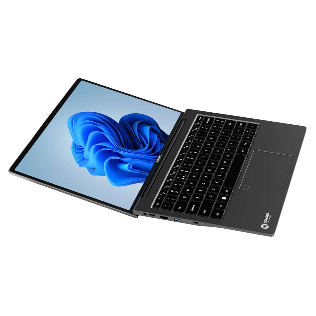 Somato Touch Pro Windows 11 Home AMD Ryzen 5 7430U Processor 14.1 Inch FHD Laptop NU141-SSTP