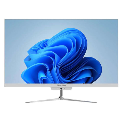 Somato Work Pro Windows 11 Home AMD Ryzen 5 3500U Processor 23.8 Inch FHD IPS All-in-One PC 