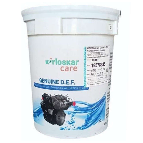 Kirloskar Genuine D.E.F Oil 20 Litre Can 82.110.20.0.20 