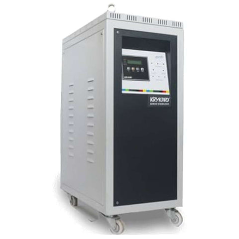 Krykard 150 KVA 3 Phase Oil Cooled Unbalanced Servo Controlled Voltage Stabilizer OU4080 