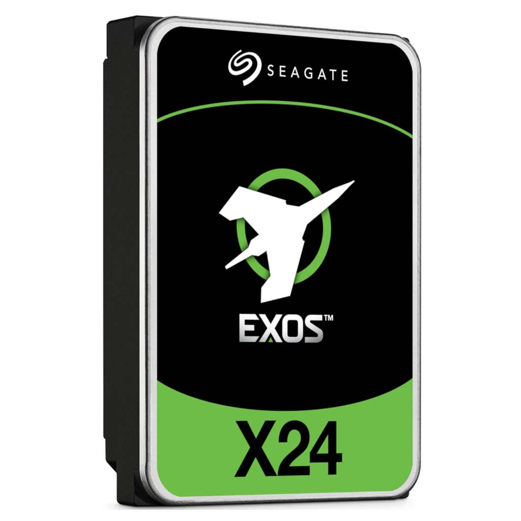 Seagate Exos X24 16TB SATA Hard Disk Drive 6GB/s SAS 7200RPM ST16000NM002H 
