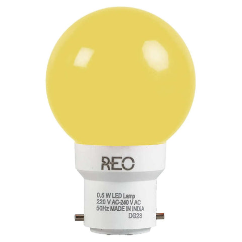 Havells Reo Spark LED Bulb 0.5W Yellow LRLDBBEFMBNR0X5 