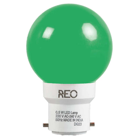 Havells Reo Spark LED Bulb 0.5W Green LRLDBBEFMONR0X5 