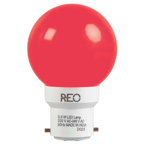 Havells Reo Spark LED Bulb 0.5W Red LRLDBBEFMPNR0X5 