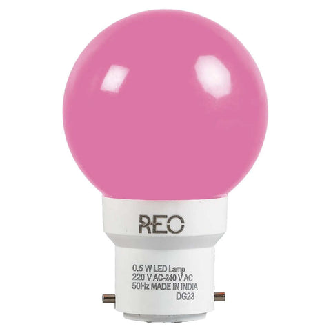Havells Reo Spark LED Bulb 0.5W Pink LRLDBBEFMYNR0X5 
