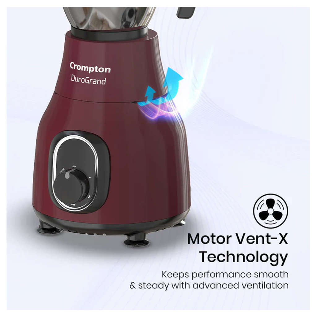 Crompton Duro Grand Mixer Grinder 3 Jar 750 W