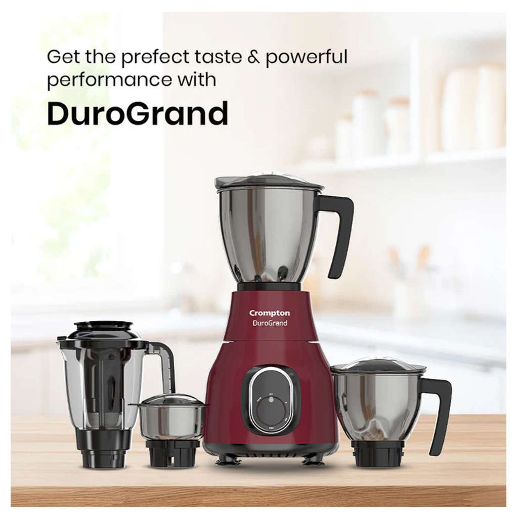 Crompton Duro Grand Mixer Grinder 4 Jar 750 W