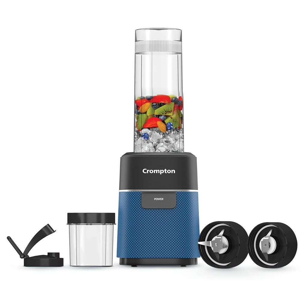 Crompton Ameo Fresh Nutri Blender 400 W Black & Blue ACGJMG-AMEOFRSHBLB 