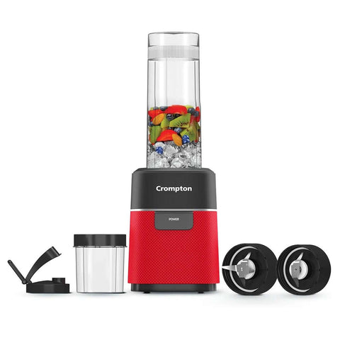 Crompton Ameo Fresh Nutri Blender 400 W Black & Red ACGJMG-AMEOFRSHBLR 