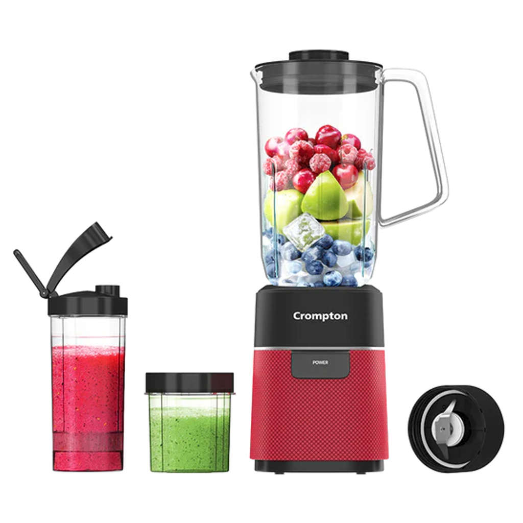 Crompton Ameo Fresh Nutri Blender 400 W Red & Black ACGJMG-AMEOFRSHBL3 