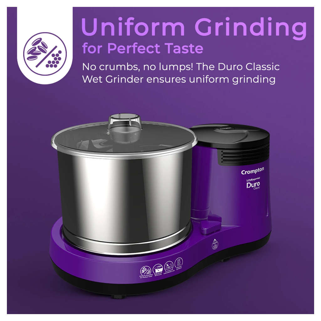Crompton Duro Classic Wet Grinder 2 Litre