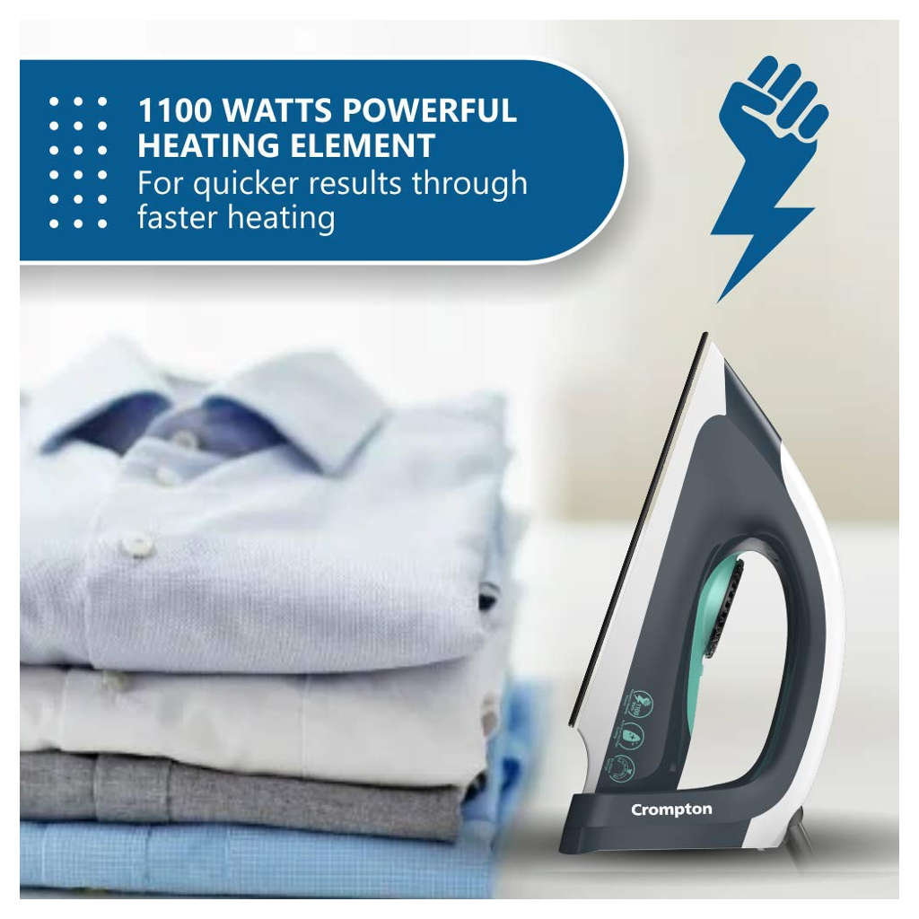 Crompton Desire Dry Iron 1100 W Dark Blue